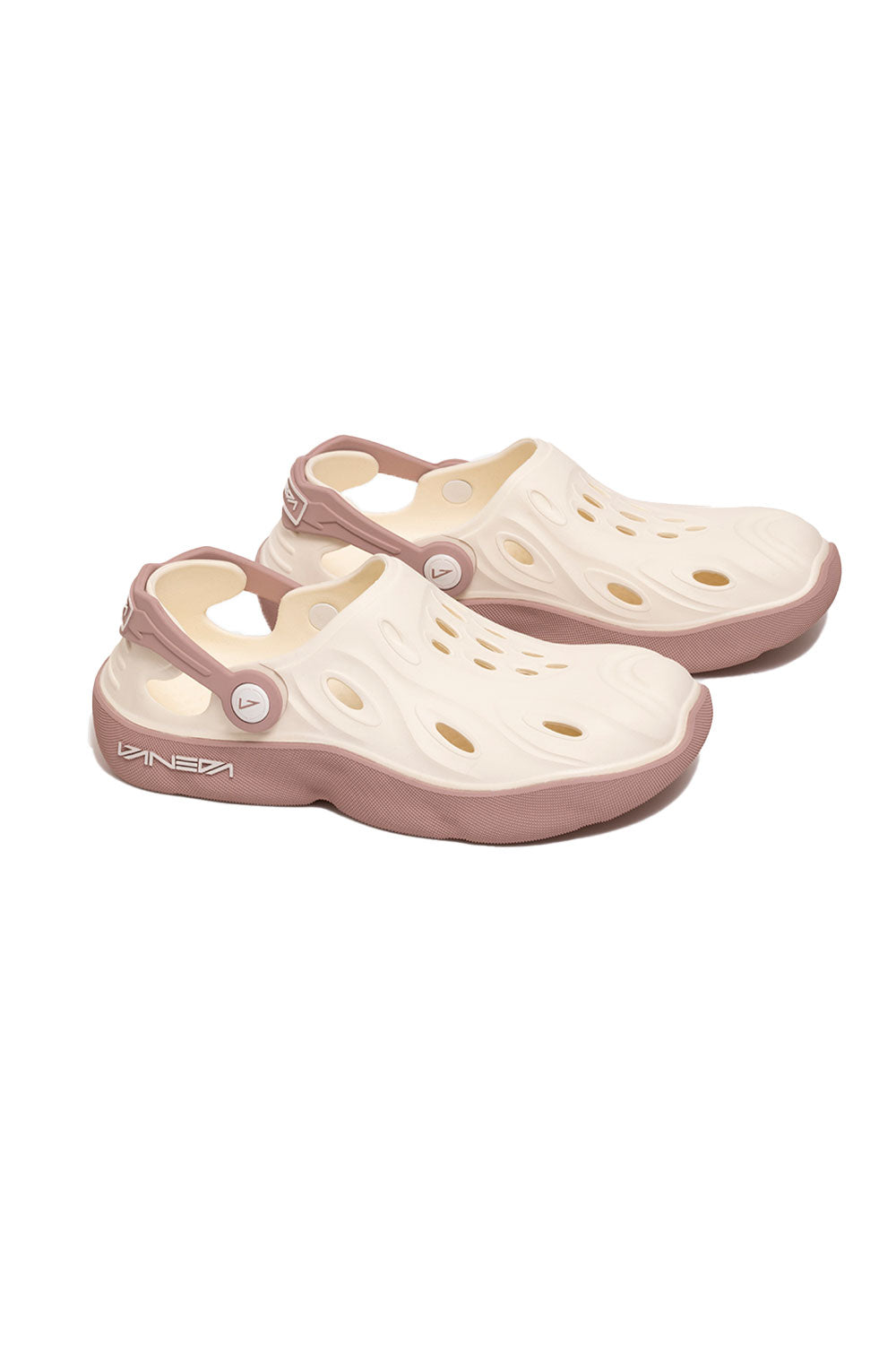 Vaneda-5517 Vaneda Pro Hybrid Sandalet Kadın Terlik Fildişi-Sandalet & Terlik-4-fleurdirect.live