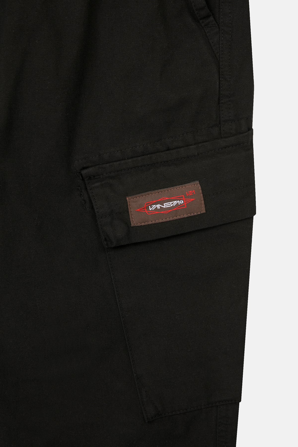 Vaneda-Urbanwild Cargo Pantolon Siyah-5-fleurdirect.live