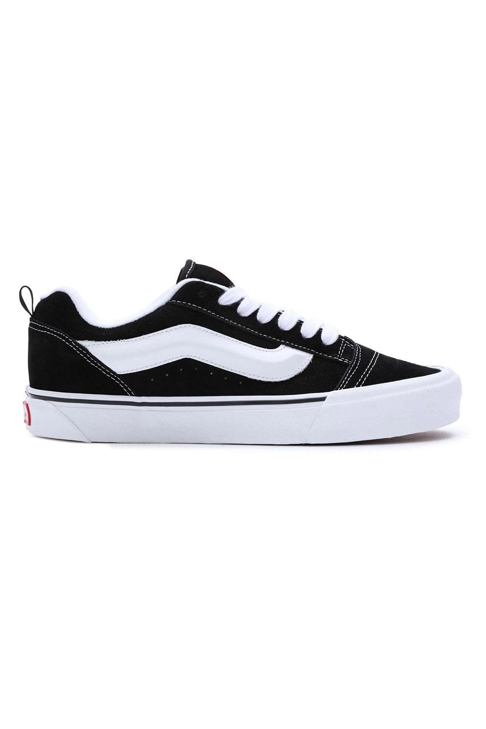Vans-Knu Skool Black/True White-Sneakers-1-fleurdirect.live