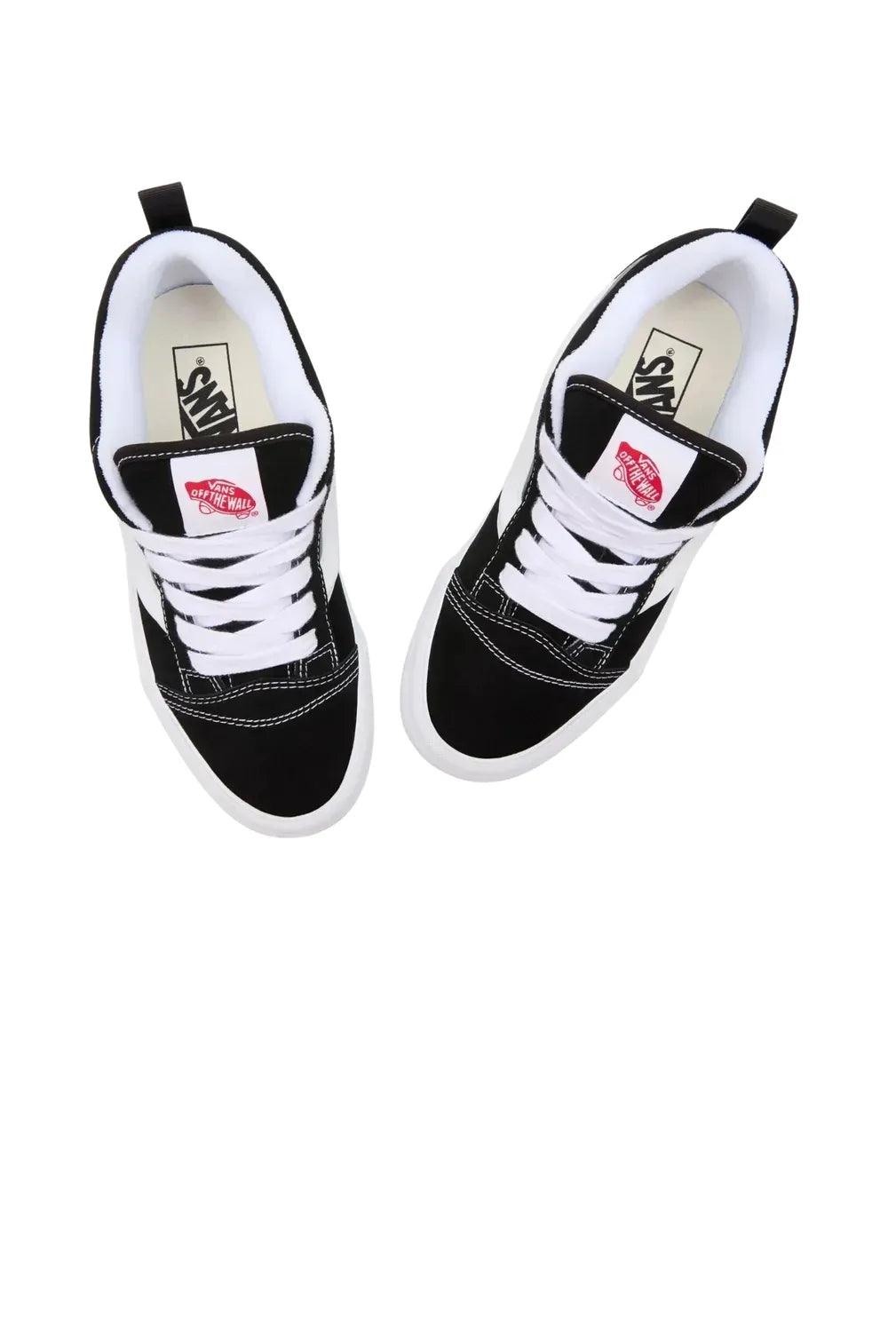 Vans-Knu Stack Black / White-Sneakers-4-fleurdirect.live