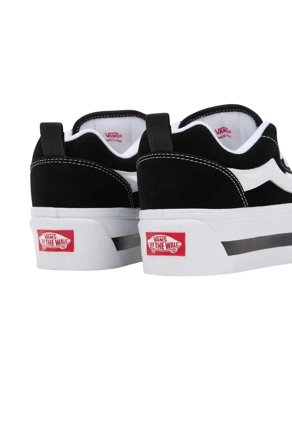 Vans-Knu Stack Black / White-Sneakers-6-fleurdirect.live