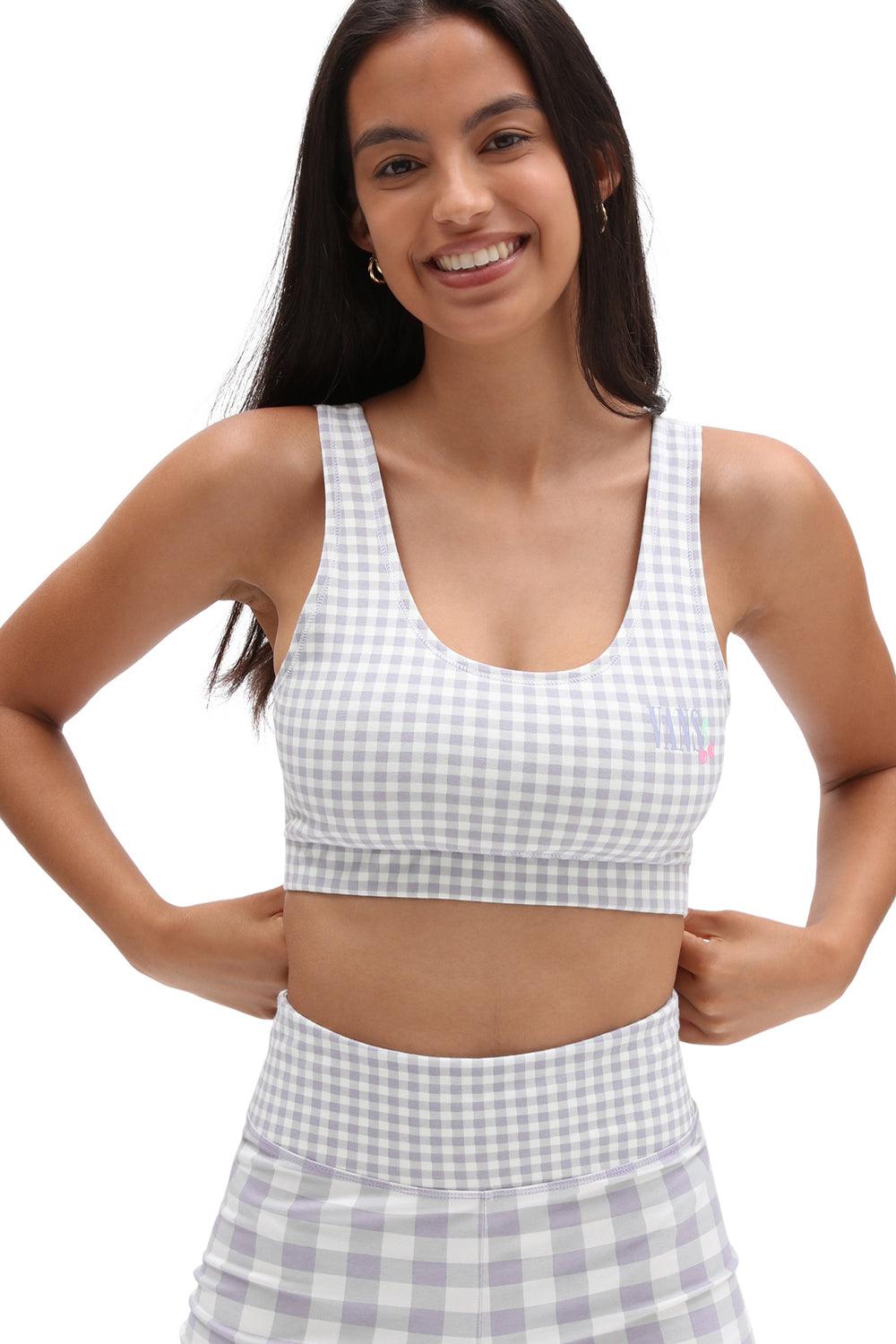Vans-Mixed Up Gingham Bralette Languid Lavender-Crop Top-5-fleurdirect.live
