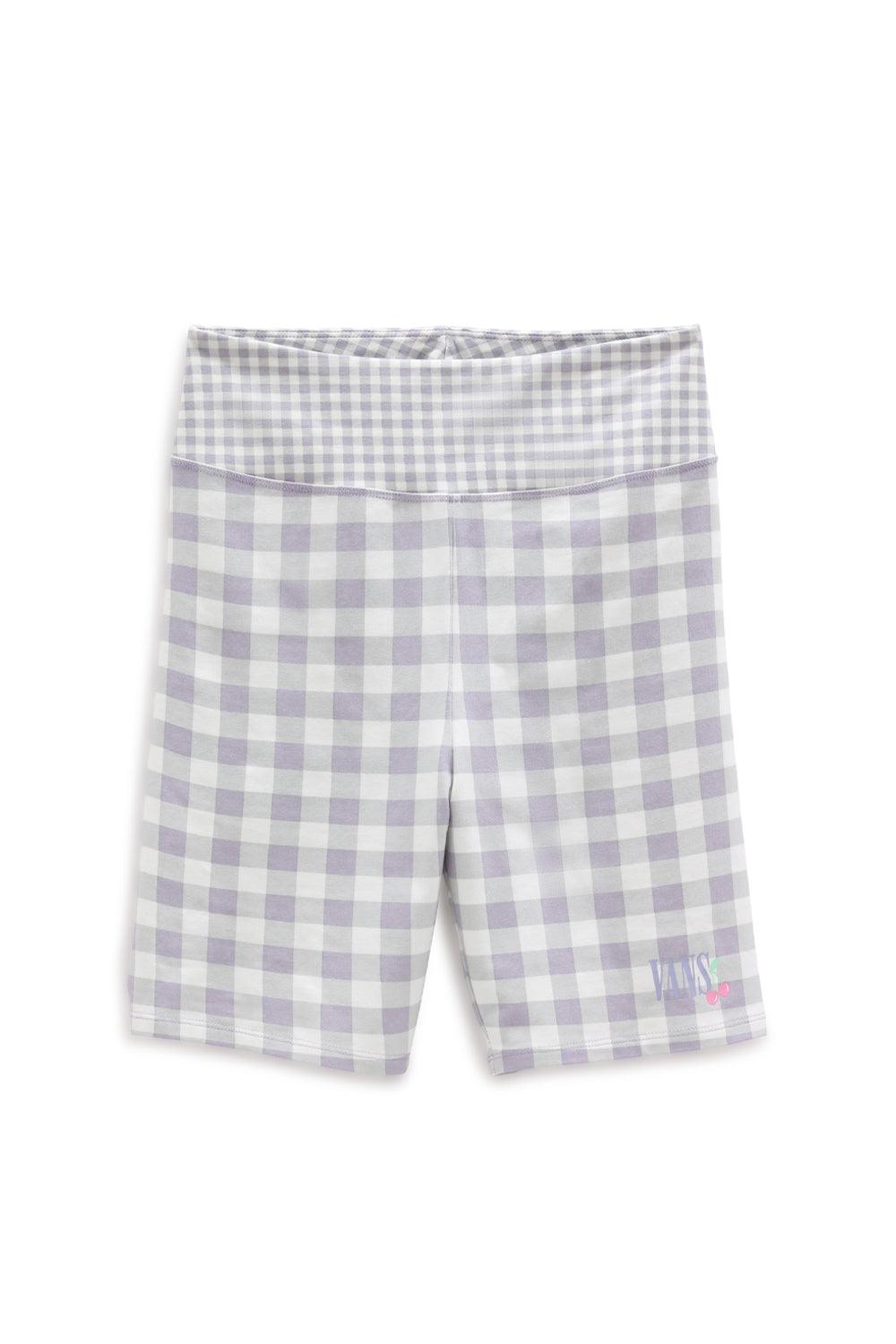 Vans-Mixed Up Gingham Legging Short Languid Lavender-Şort-4-fleurdirect.live