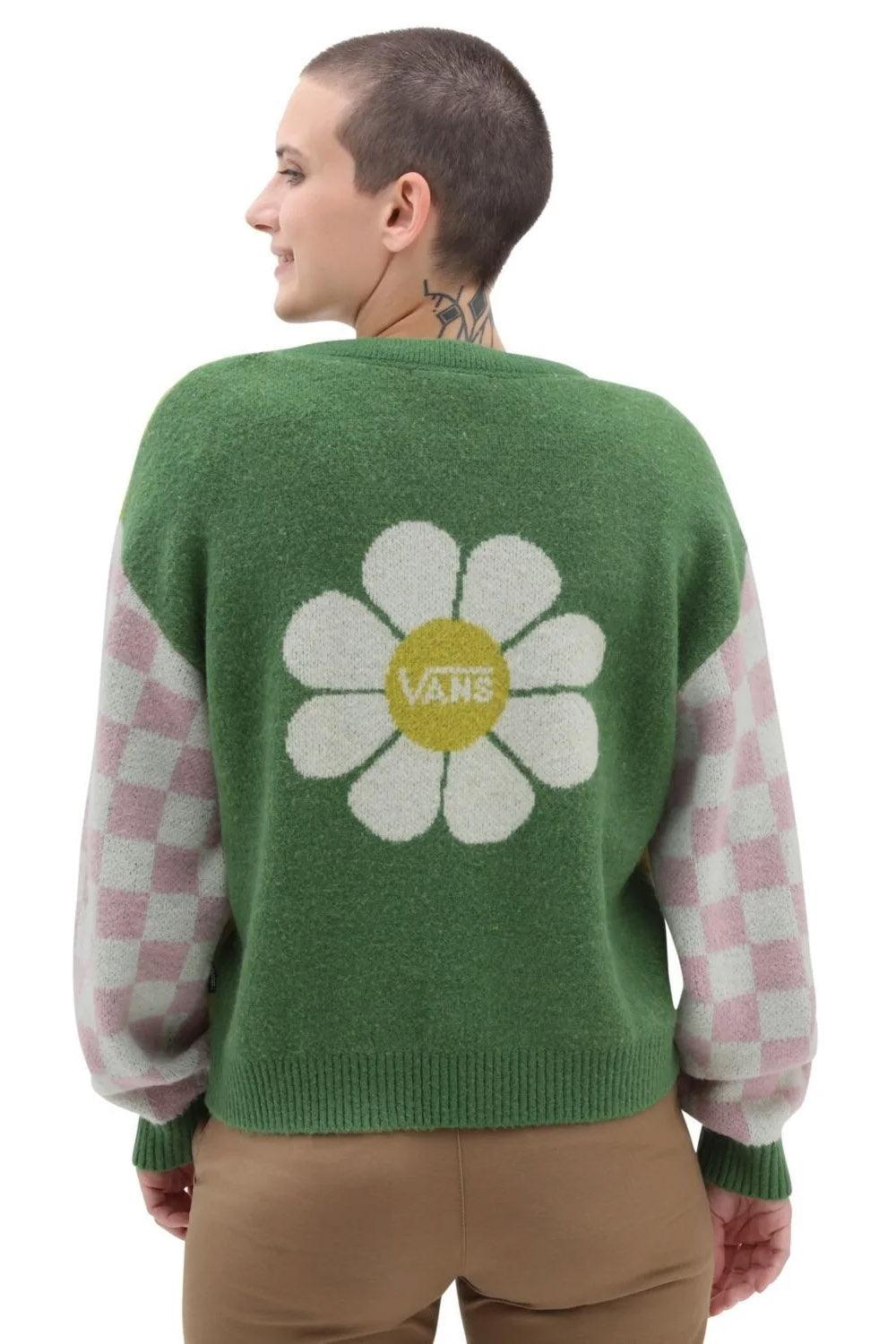 Vans-Oversized Floral Cardigan-Kazak & Triko-2-fleurdirect.live