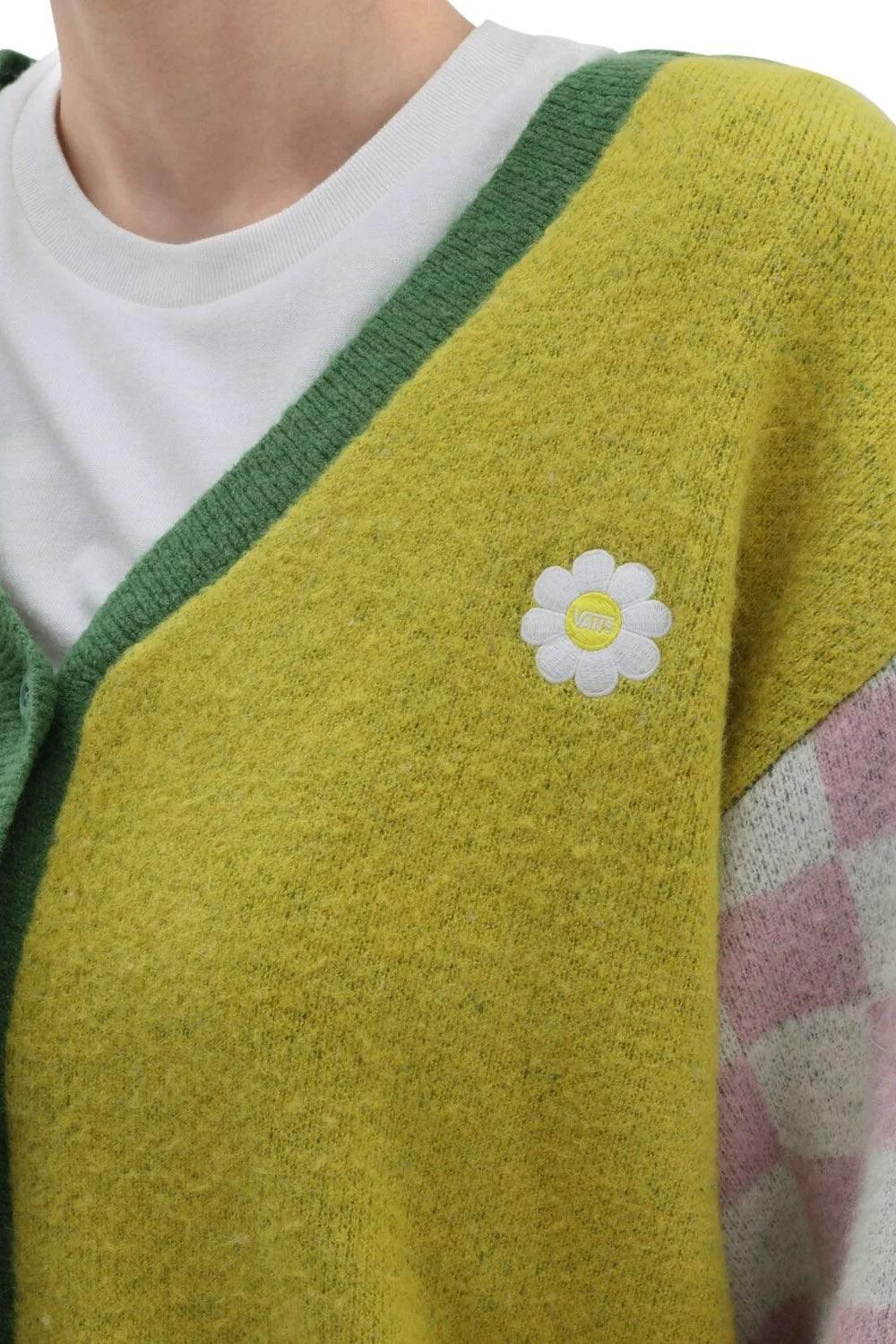 Vans-Oversized Floral Cardigan-Kazak & Triko-3-fleurdirect.live