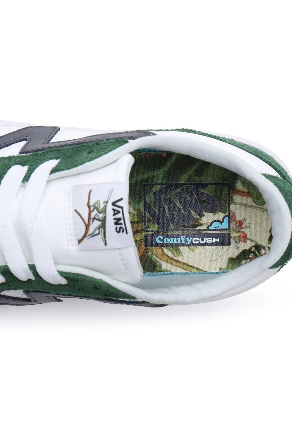 Vans-UA Lowland CC GREEN/BLANC DE BLANC-Sneakers-3-fleurdirect.live