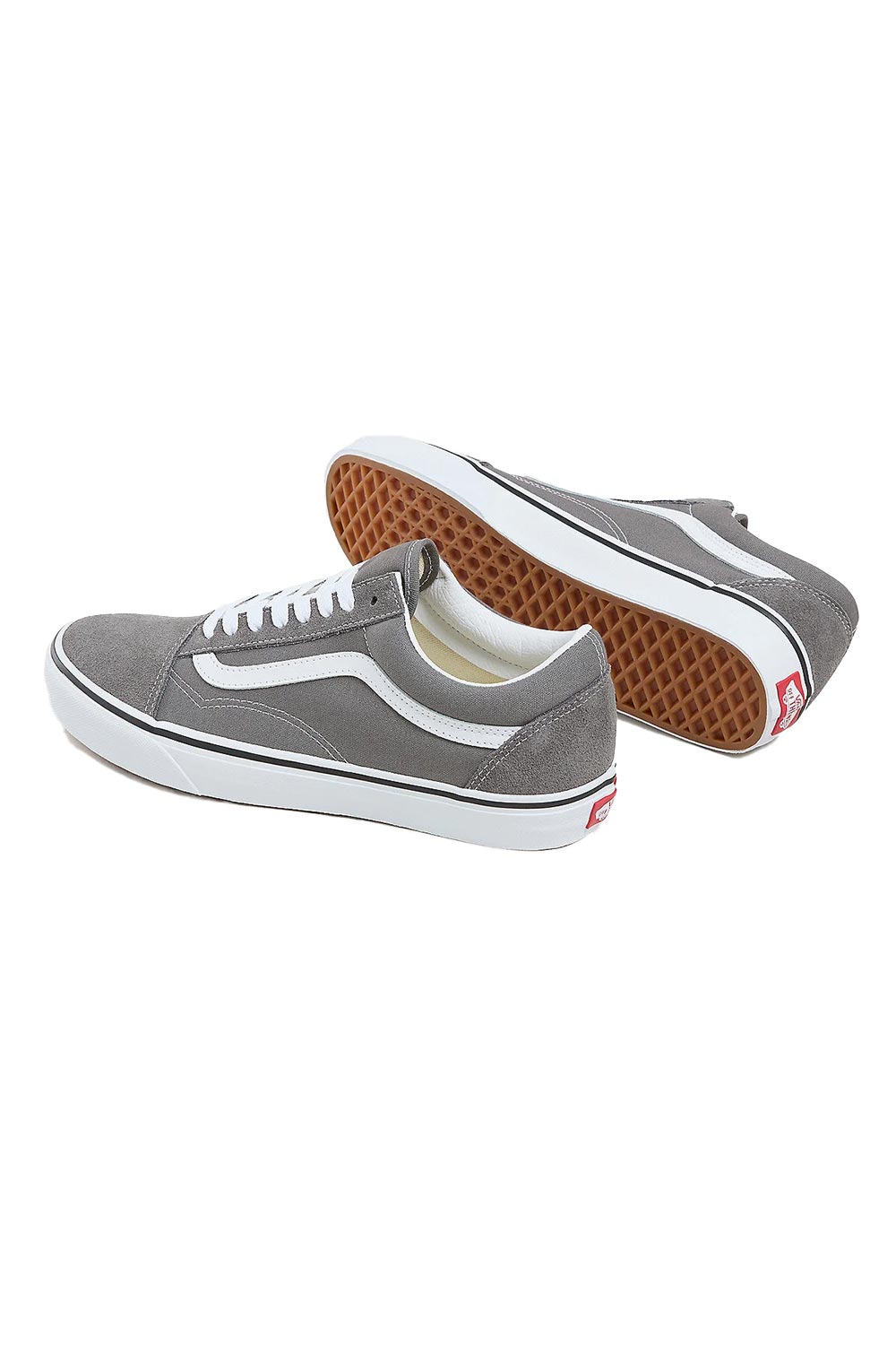 Vans-UA Old Skool Pewter True White-Sneakers-3-fleurdirect.live