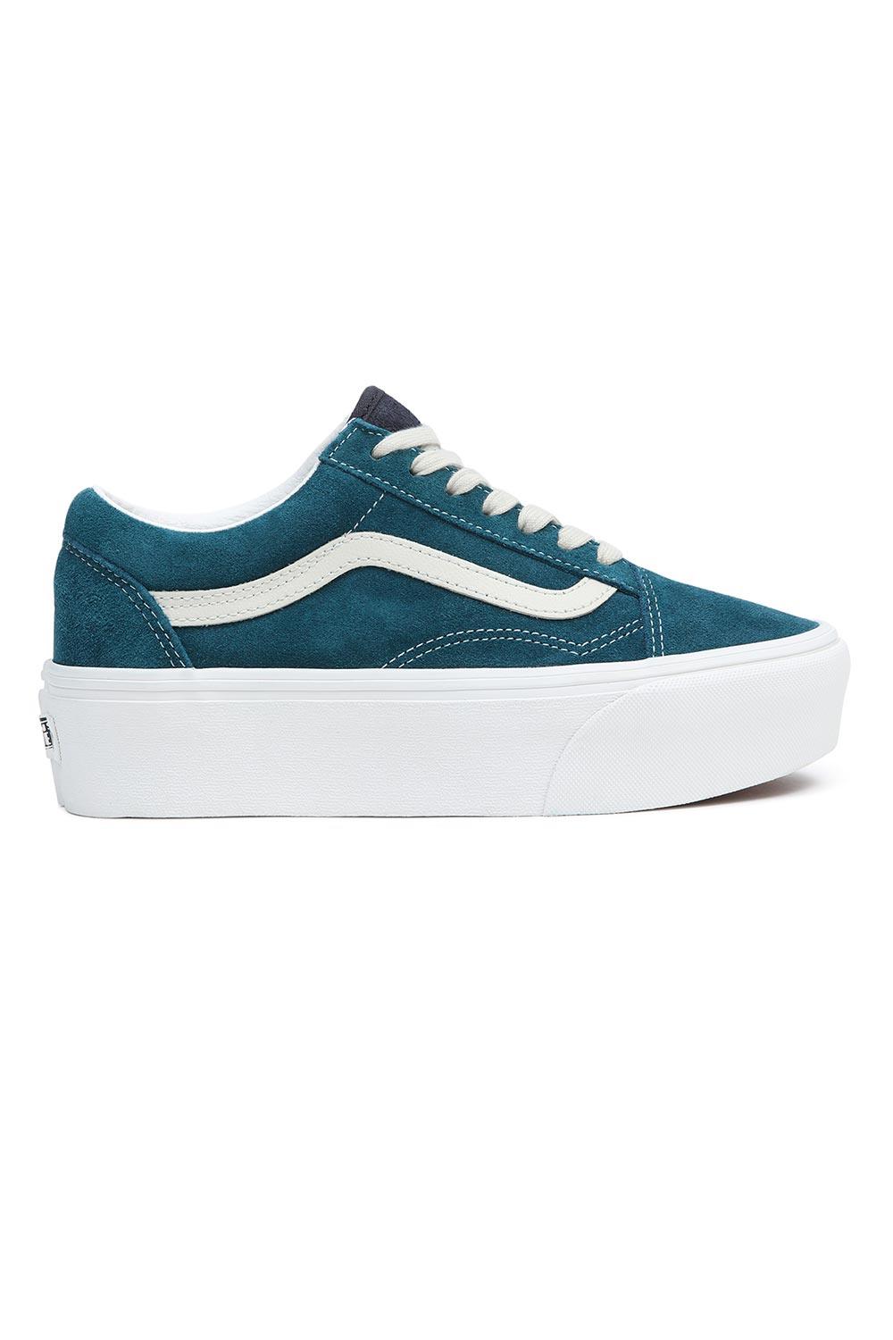 Vans-UA Old Skool Stackform Deep Teal-Sneakers-1-fleurdirect.live
