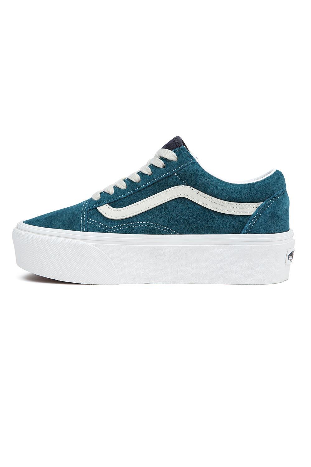 Vans-UA Old Skool Stackform Deep Teal-Sneakers-4-fleurdirect.live