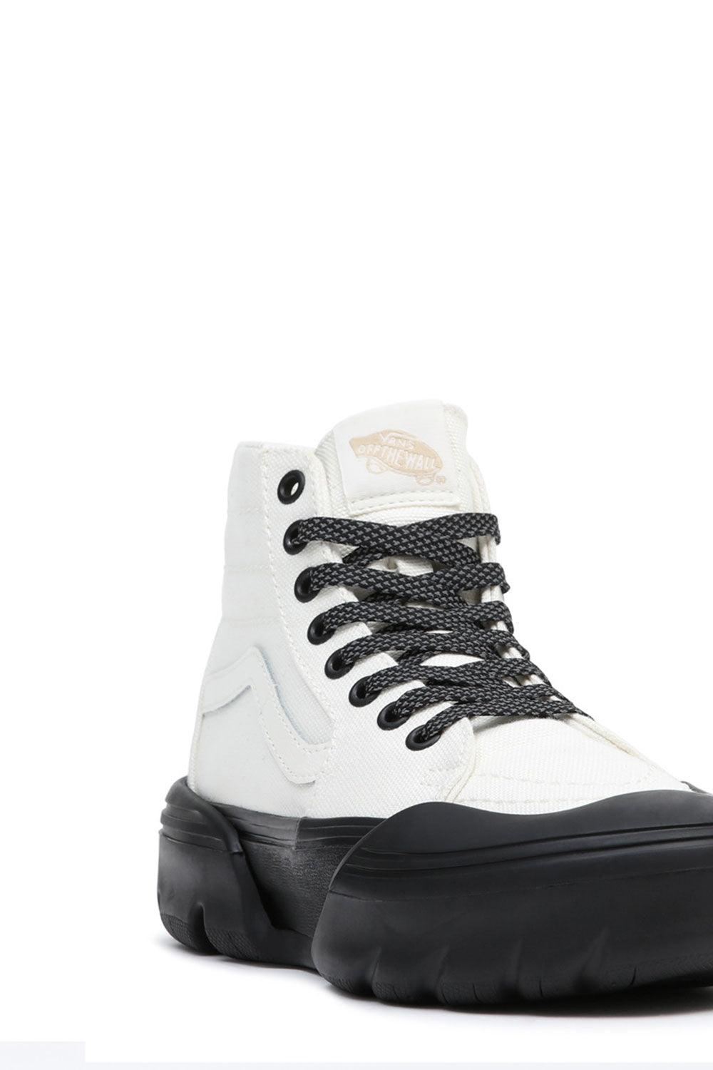 Vans-UA SK8-Hi Tapered Modular Marshmallow/Black-Sneakers-6-fleurdirect.live