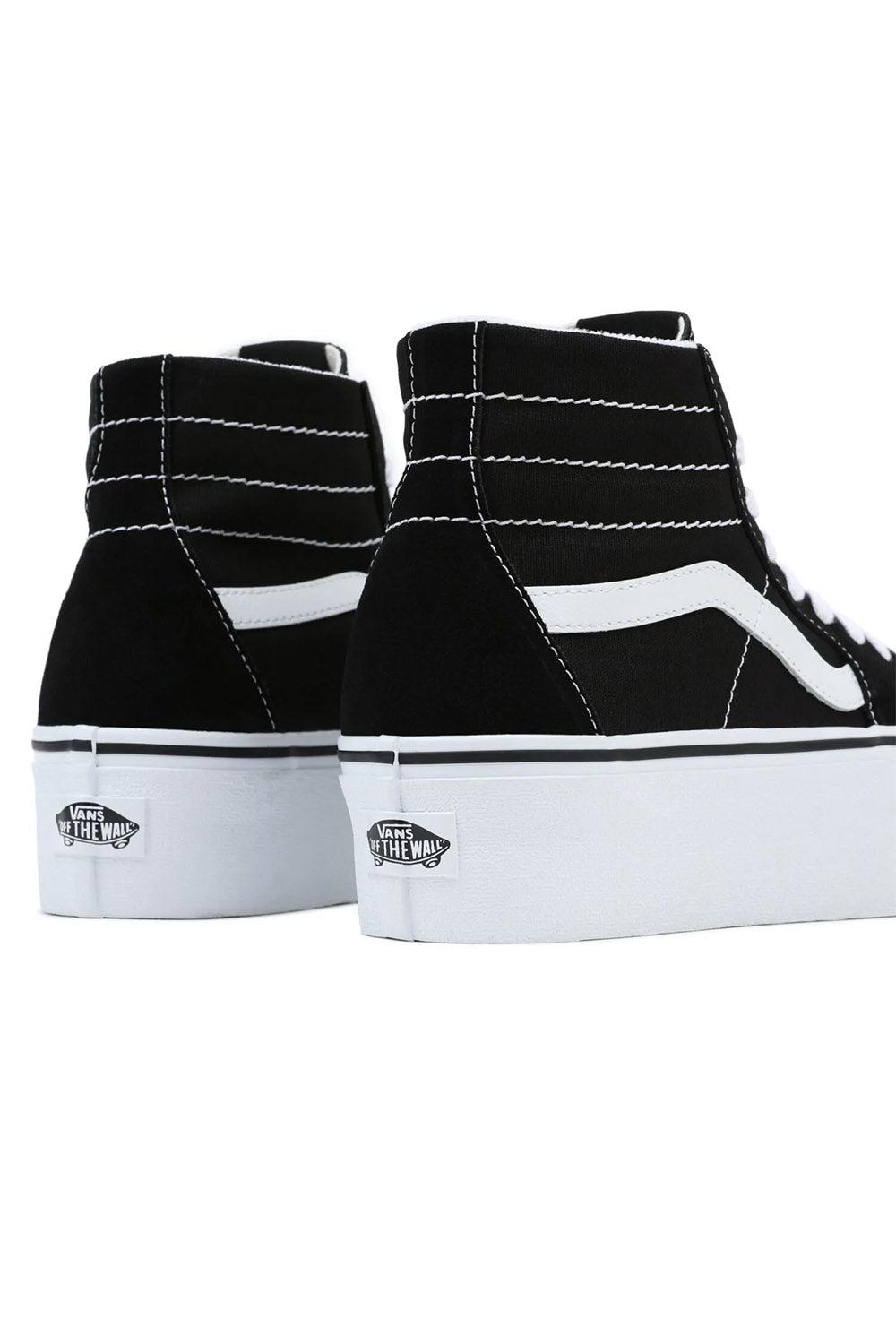 Vans-UA SK8-Hi Tapered Stackform BLACK/TRUE WHITE-Sneakers-5-fleurdirect.live