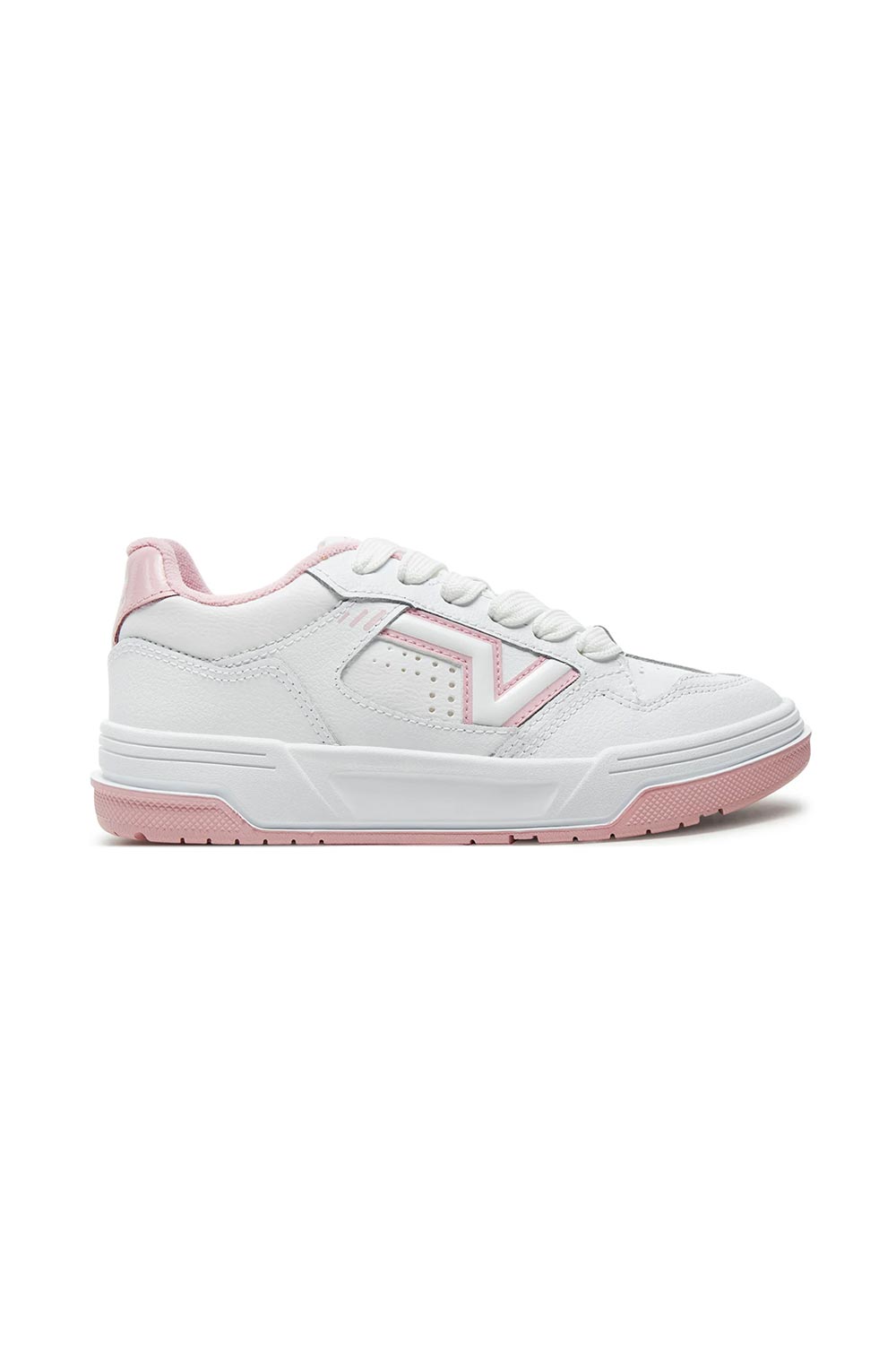 Vans-Upland White /Pink-Sneakers-1-fleurdirect.live