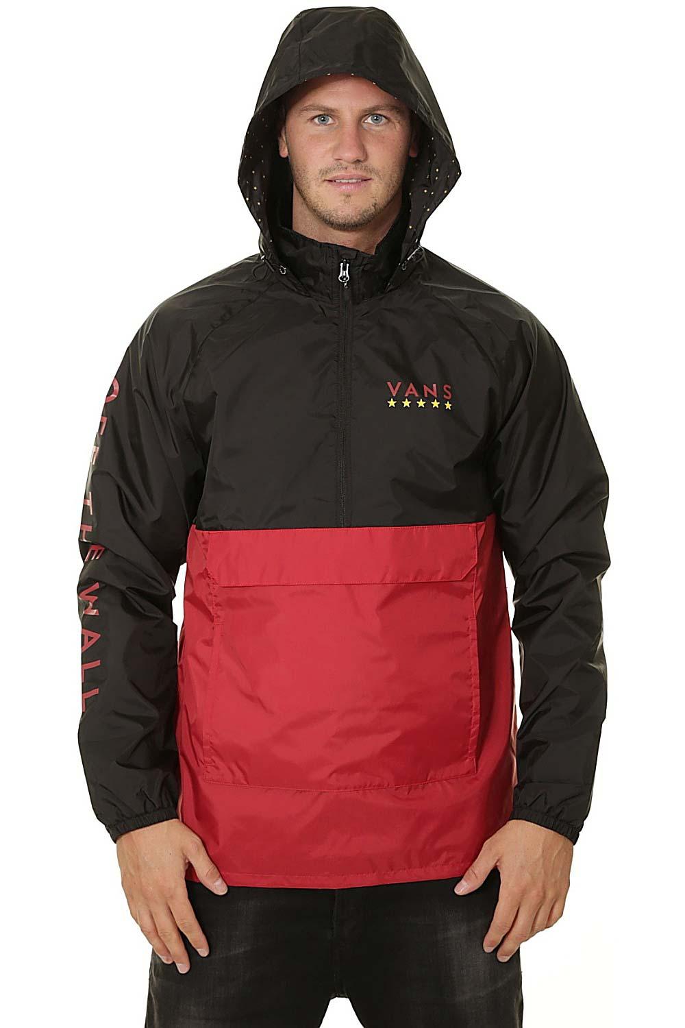 Vans-Victory Anorak – Chili Pepper/Black-Mont-4-fleurdirect.live