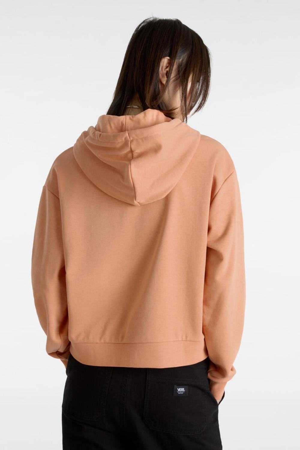 Vans-W Essential Ft Rlx Po Carnelian-Sweatshirts & Hoodies-4-fleurdirect.live