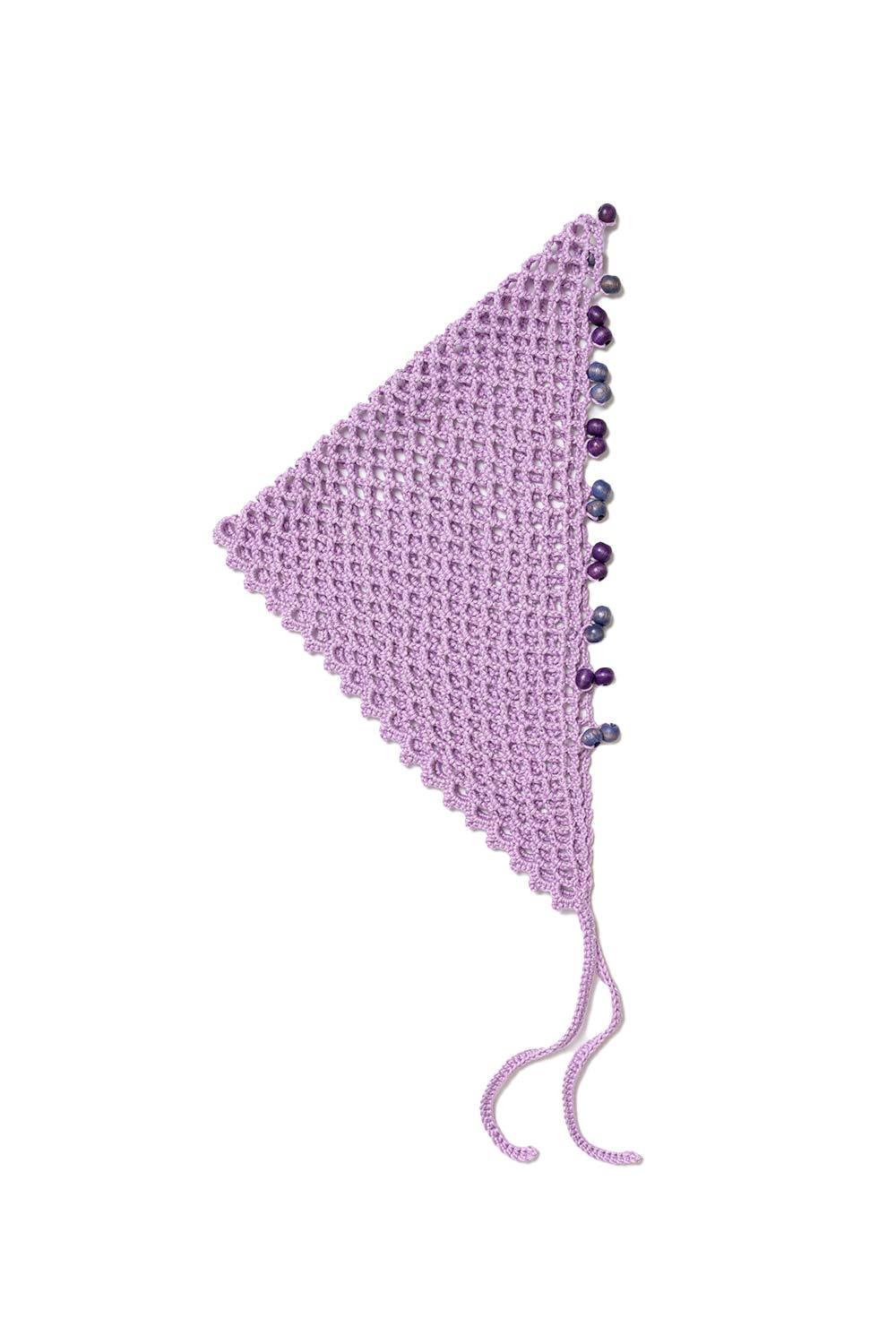 Ventotto Store-Ventotto Bandana in Lilac-Saç Aksesuarı-1-fleurdirect.live