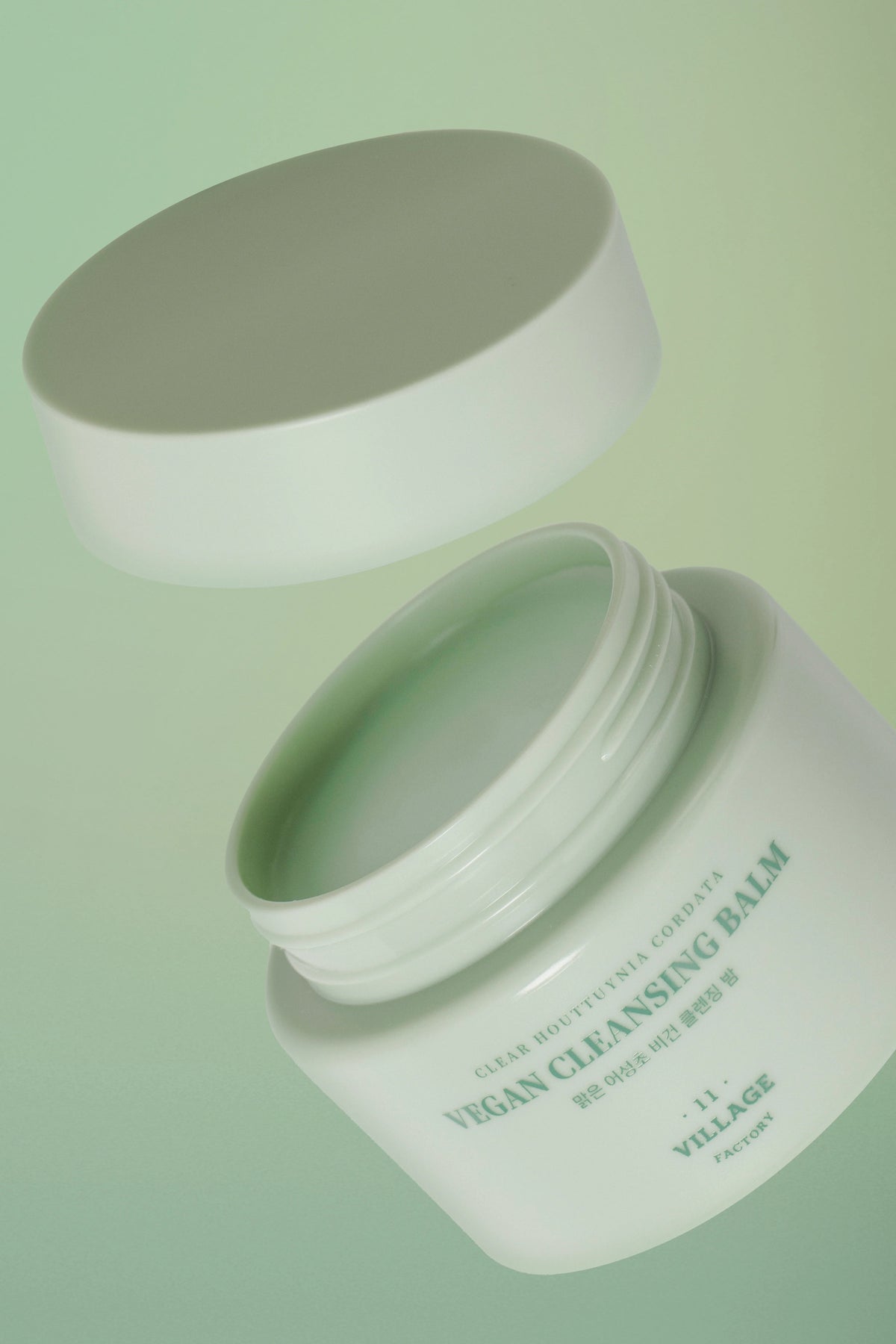 Village 11 Factory-Clear Houttuynia Cordata Vegan Cleansing Balm 100ml Şerbet Tipi Yatıştırıcı Heartleaf Vegan Makyaj Ve Yüz Temizleme Balmı-Yüz Temizleme Kremi-6-fleurdirect.live