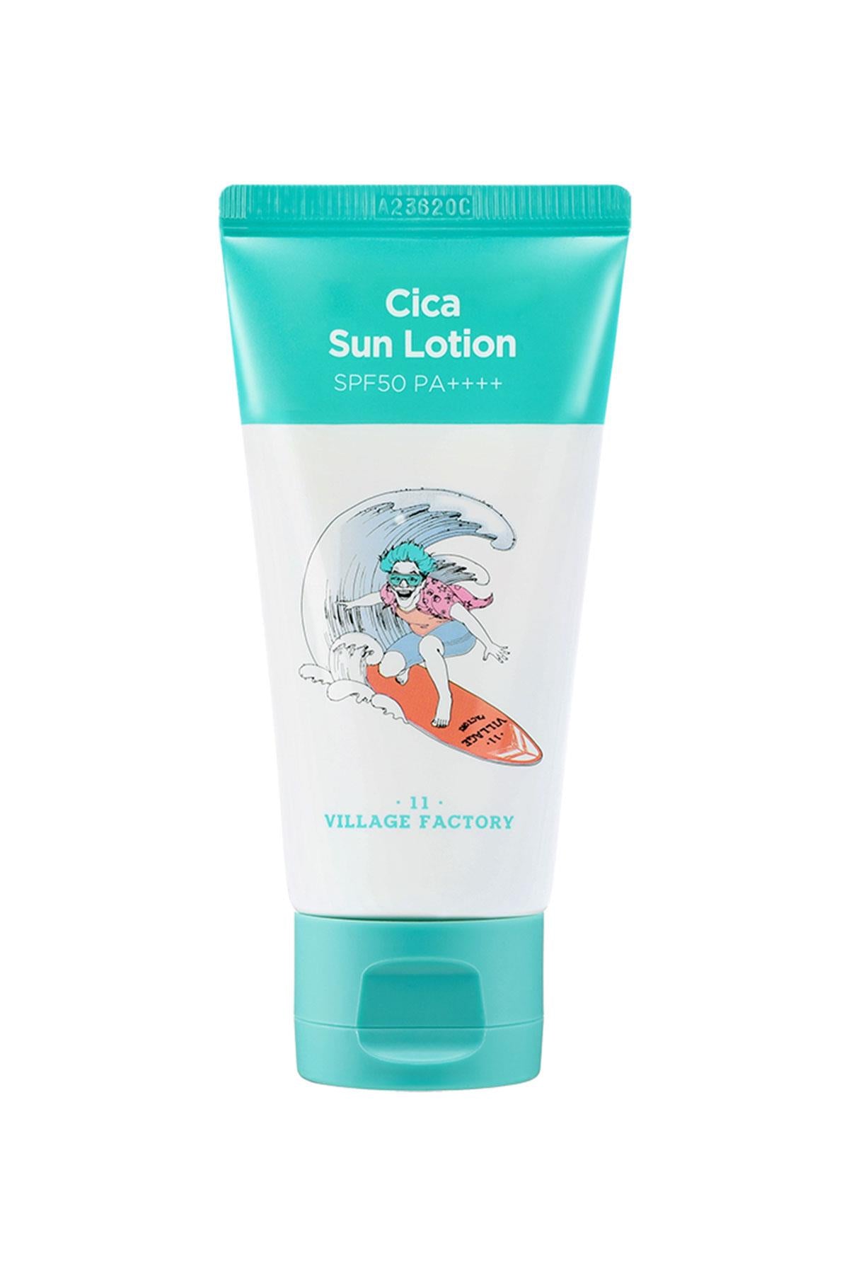 Village 11 Factory-Village 11 Factory Cica Sun Lotion Spf50 Pa++++ Cica Güneş Losyonu-Güneş Koruyucu-1-fleurdirect.live