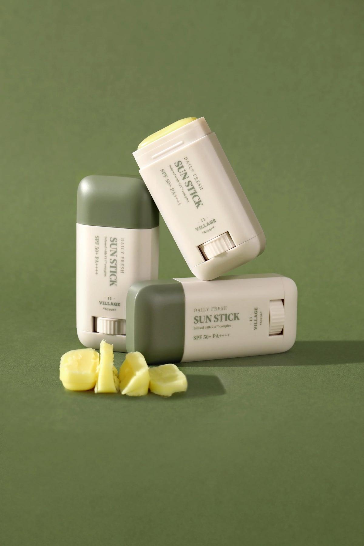 Village 11 Factory-Village 11 Factory Daily Fresh Sun Stick Spf50+ Pa++++ 20g Vegan Stick Güneş Koruyucu-Güneş Koruyucu-5-fleurdirect.live