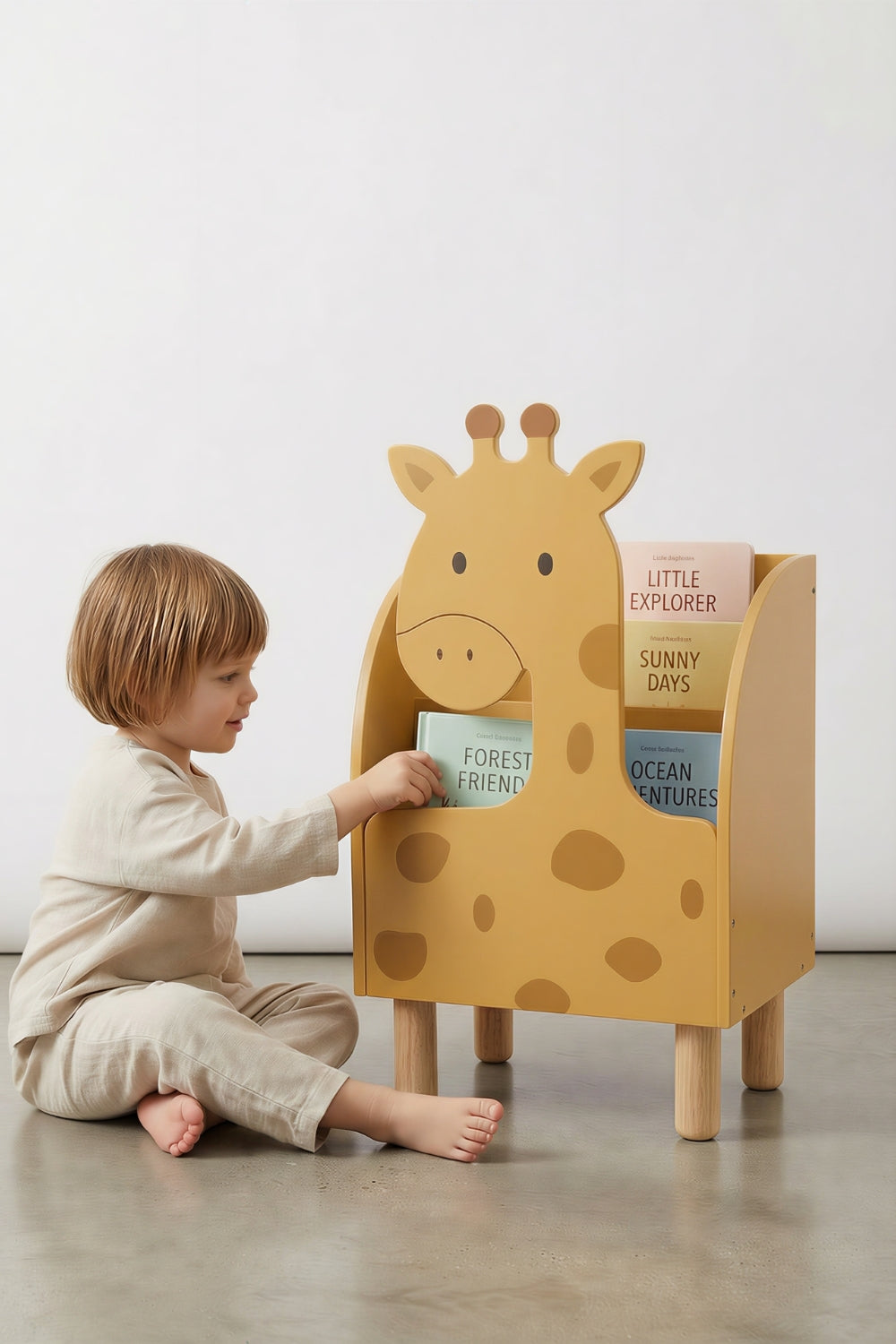 Zürafa Montessori Kitaplık - 7