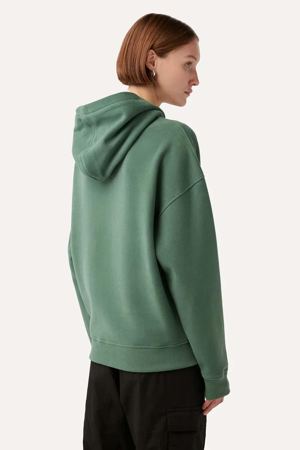 WWF Market-Bizon Hoodie - Su Yeşili-Sweatshirts & Hoodies-8-fleurdirect.live
