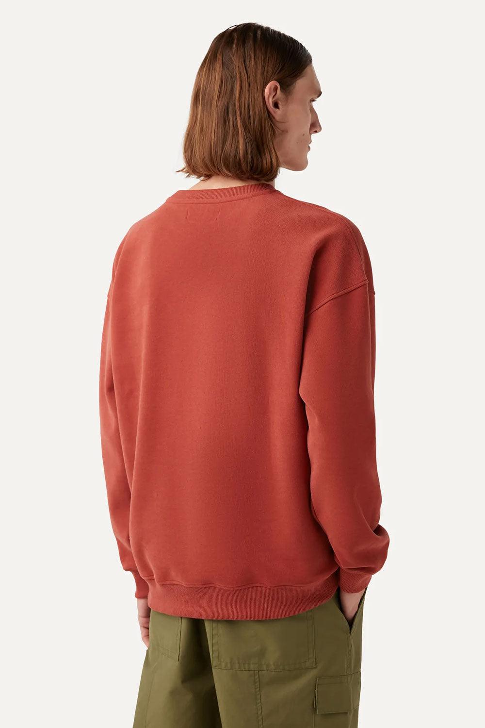WWF Market-Cin Baykuşu Sweatshirt - Kiremit-Sweatshirts & Hoodies-6-fleurdirect.live