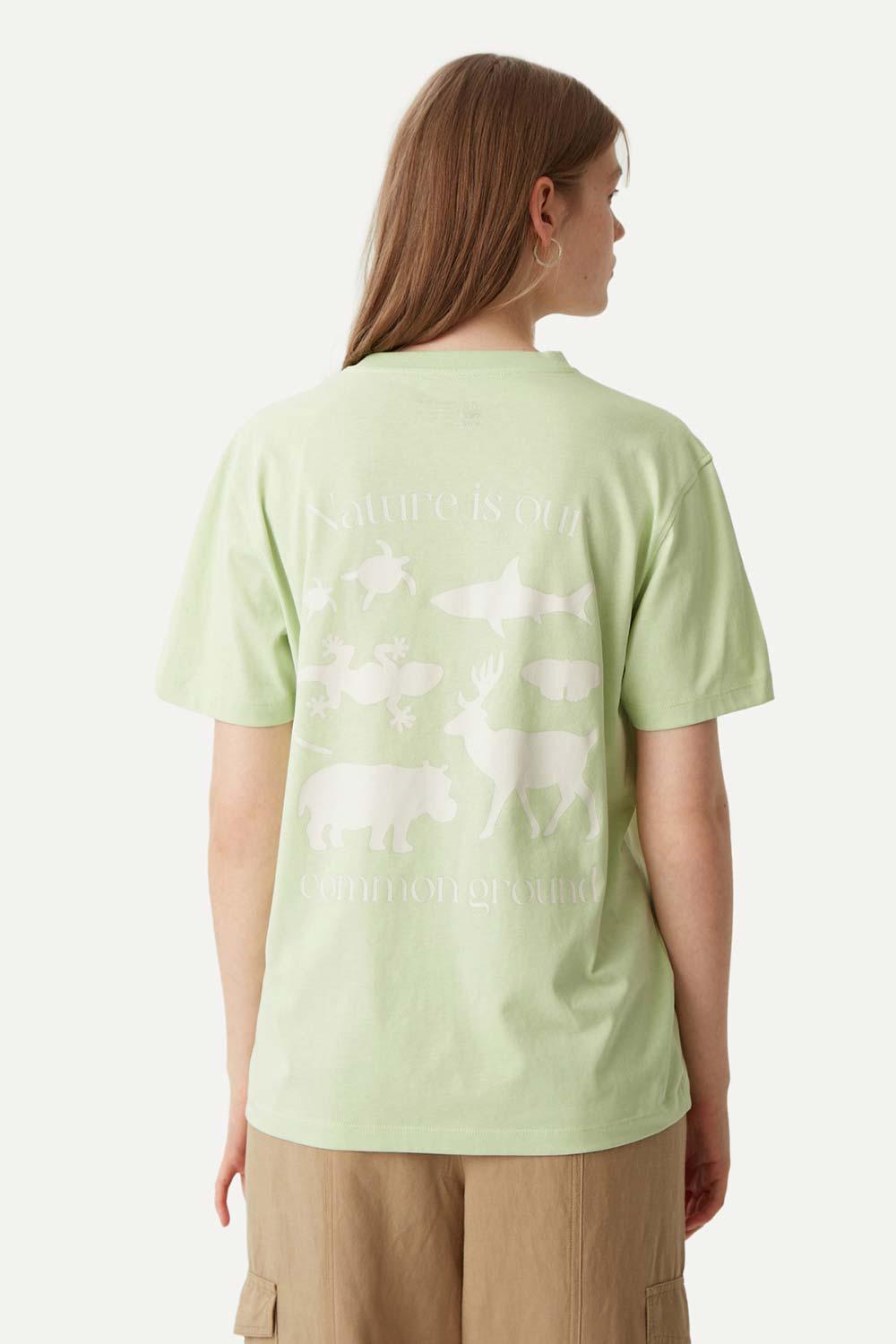 WWF Market-Common Ground T-Shirt - Fıstık Yeşili-T-Shirts-2-fleurdirect.live
