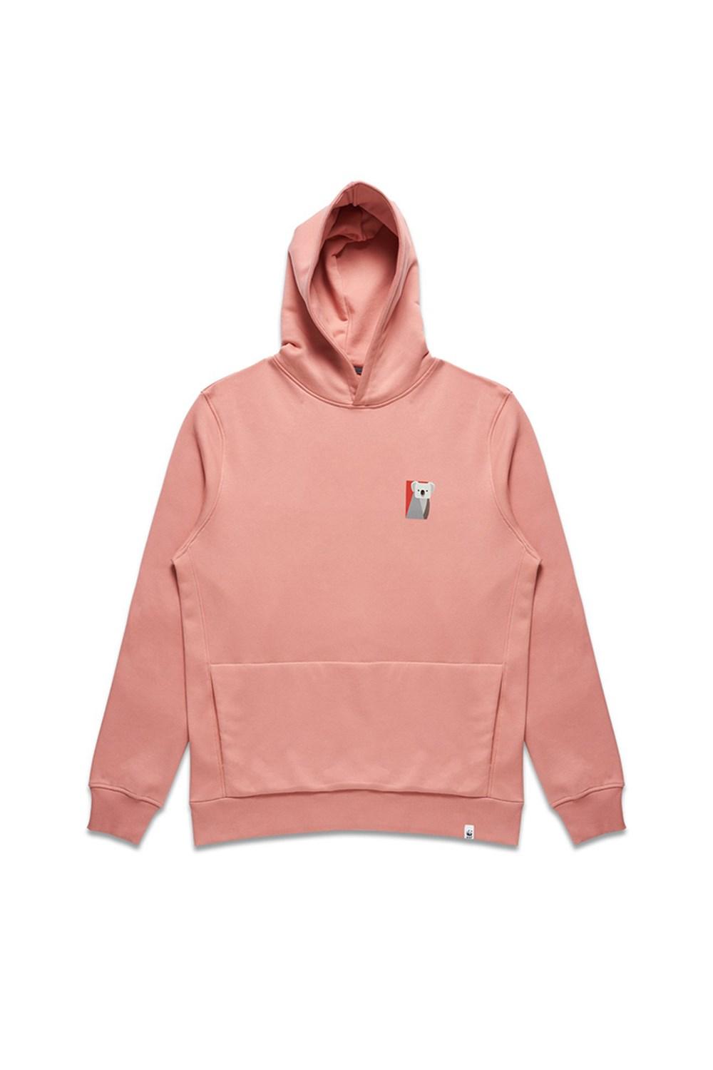 WWF Market-Koala Kanguru Hoodie - Pembe-Sweatshirts & Hoodies-1-fleurdirect.live