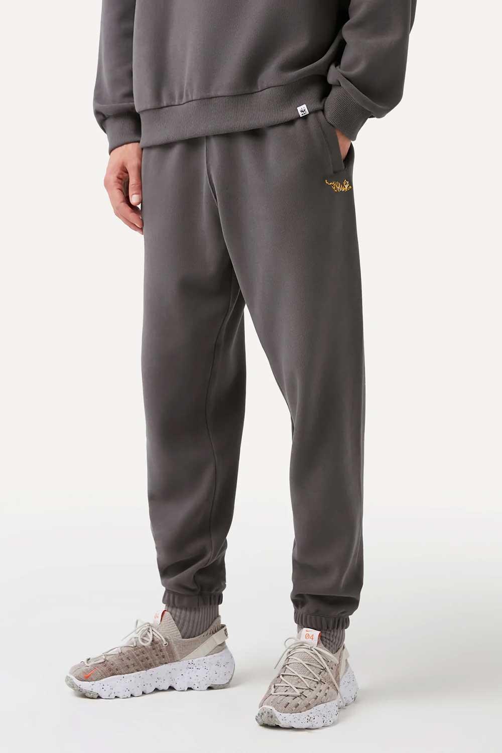 WWF Market-Küçük Mavi Balıkçıl Q-Zip Sweatshirt - Koyu Gri-Sweatshirts & Hoodies-6-fleurdirect.live