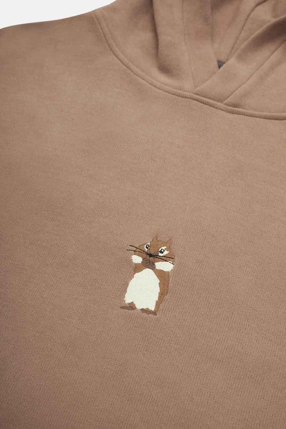WWF Market-Sincap Hoodie - Açık Kahverengi-Sweatshirts & Hoodies-2-fleurdirect.live