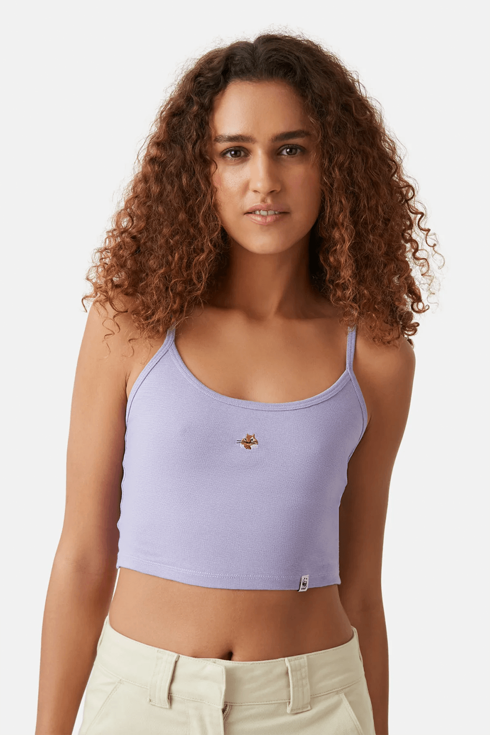 WWF Market-Yavru Sincap Crop Atlet - Mor-T-Shirts-1-fleurdirect.live