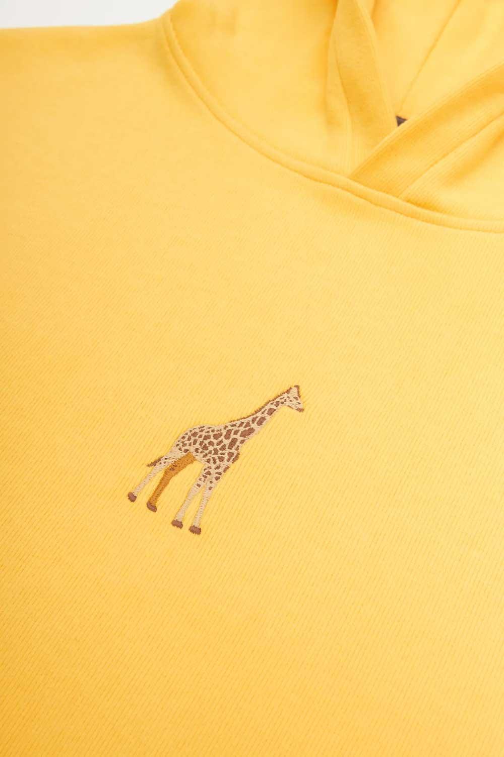 WWF Market-Zürafa Hoodie - Sarı-Sweatshirts & Hoodies-2-fleurdirect.live