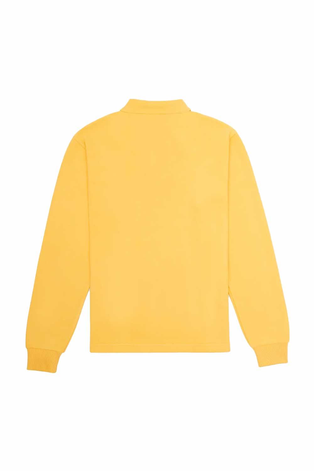 WWF Market-Zürafa Polo Yaka Sweatshirt - Sarı-Sweatshirts & Hoodies-10-fleurdirect.live