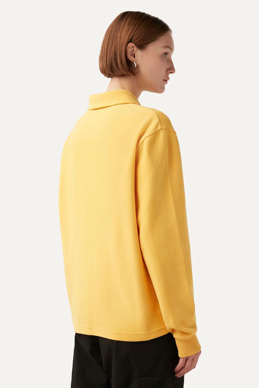 WWF Market-Zürafa Polo Yaka Sweatshirt - Sarı-Sweatshirts & Hoodies-7-fleurdirect.live