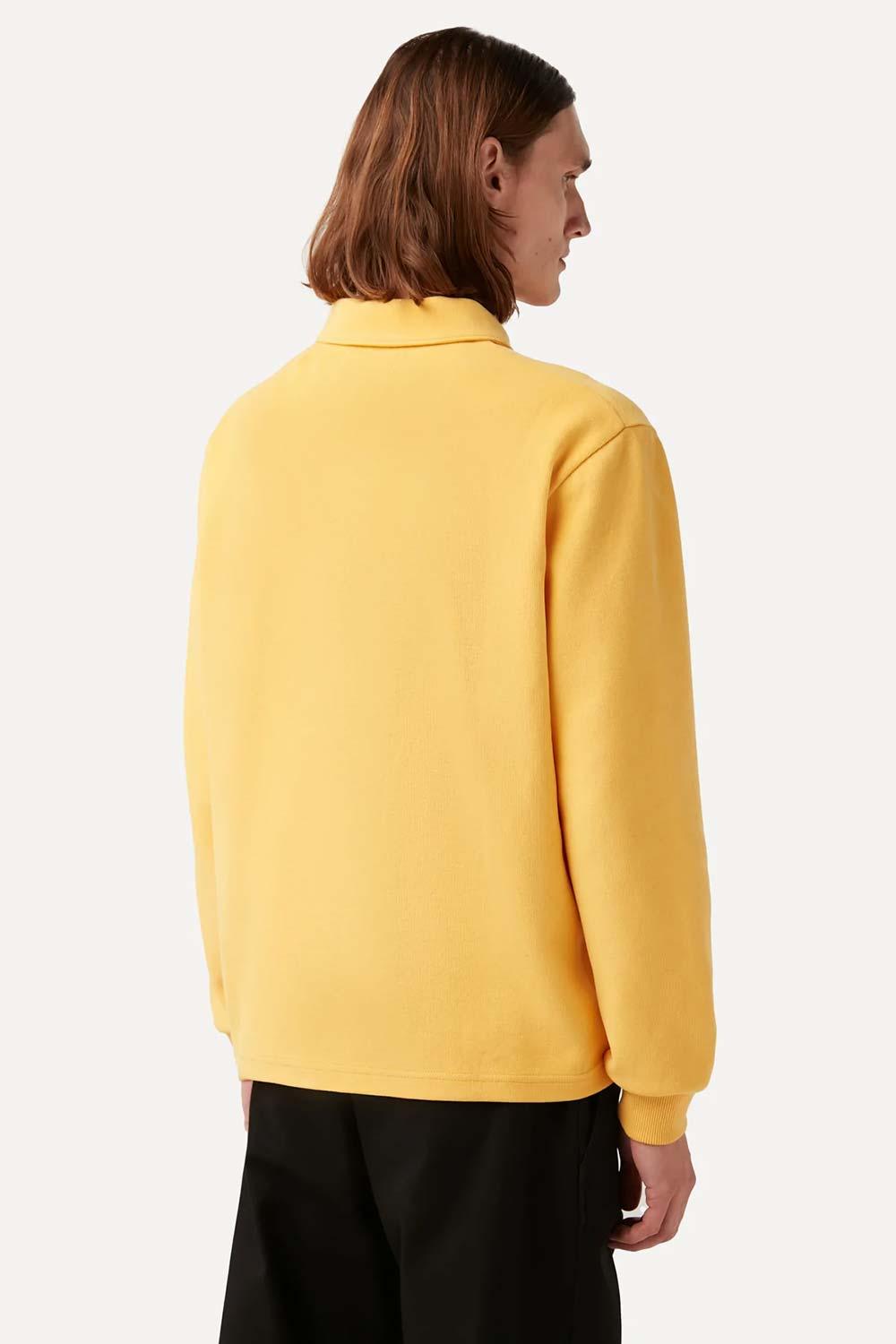WWF Market-Zürafa Polo Yaka Sweatshirt - Sarı-Sweatshirts & Hoodies-9-fleurdirect.live