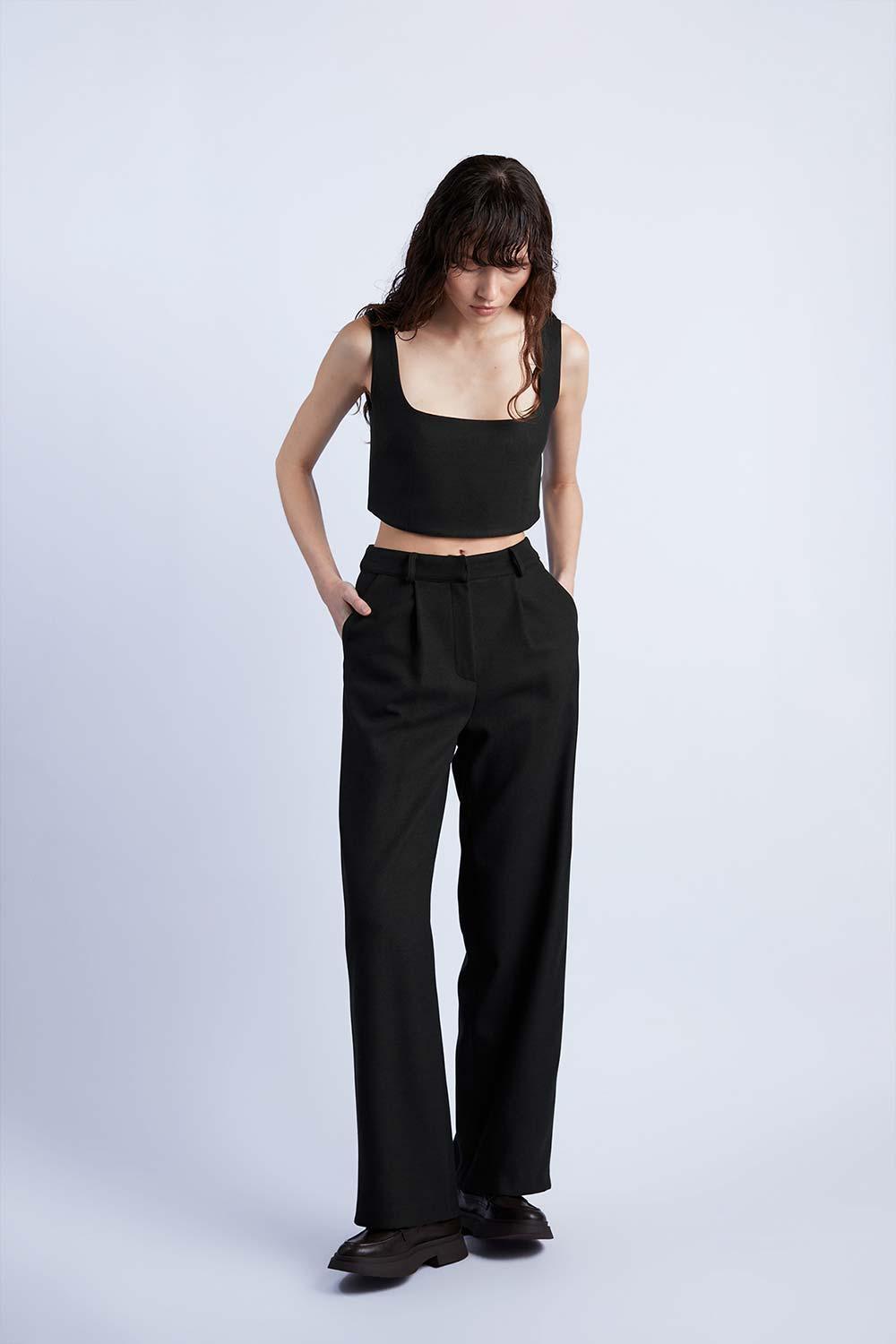 Wabi Sabi-Anchor Kaşmir Düğmeli Büstiyer-Top-1-fleurdirect.live