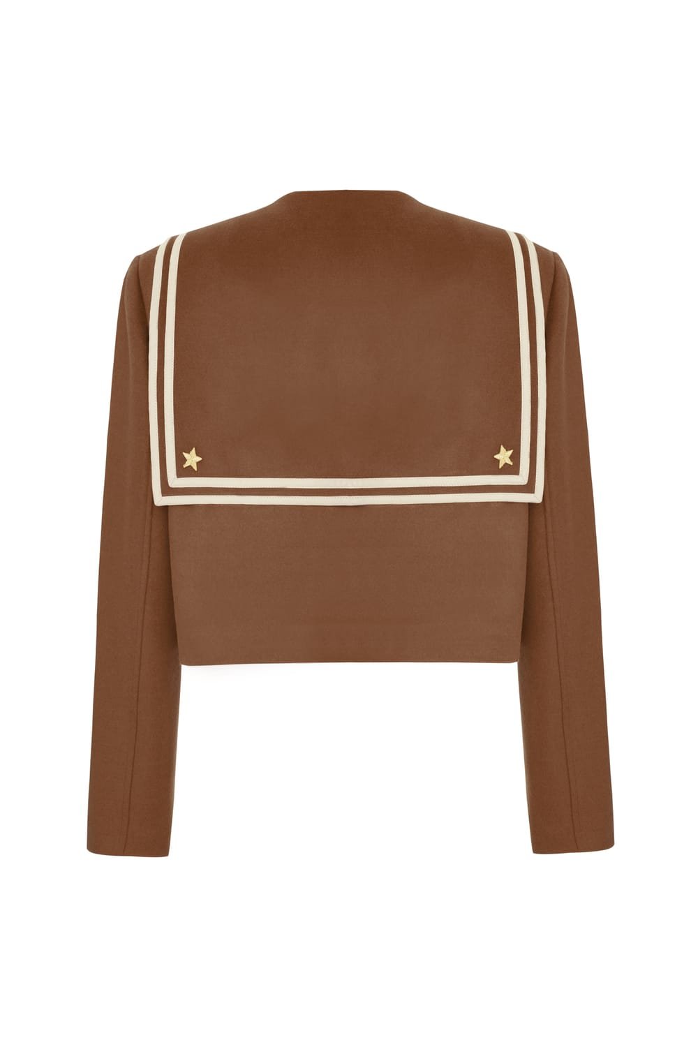 Wabi Sabi-Sail Crop Taba Kaşmir Ceket-Ceket-2-fleurdirect.live
