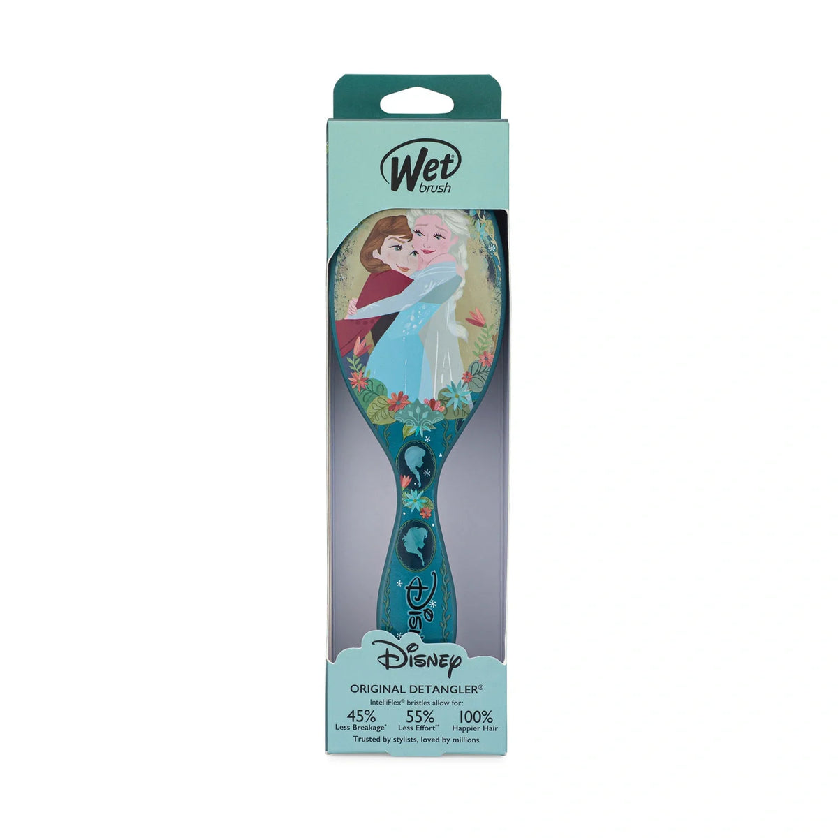 Wet Brush Disney Elegant Princess Dolaşık Açıcı Saç Fırçası Anna & Elsa