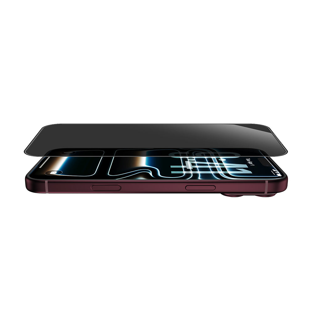 Iphone 18 Pro Max Gt-034 Glass Ultra Privacy 3D Hayalet Ekran Koruyucu Uygulama Aparatlı