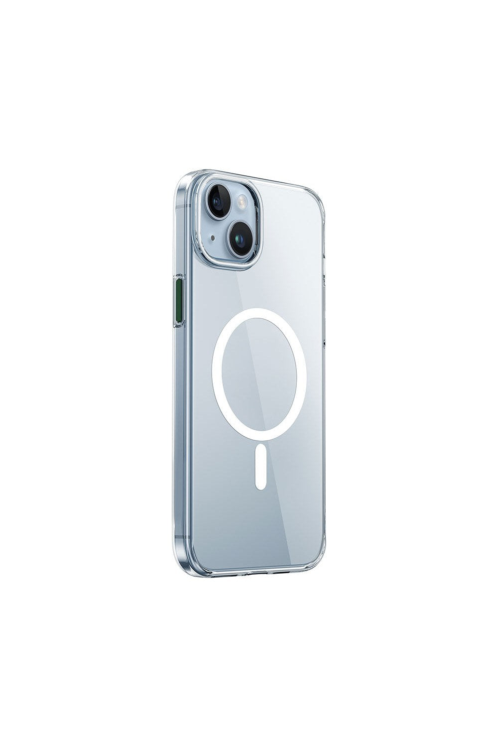 Iphone 15 Plus Uyumlu Magsafe Renkli Kamera Çerçeveli Şeffaf Kılıf - 2