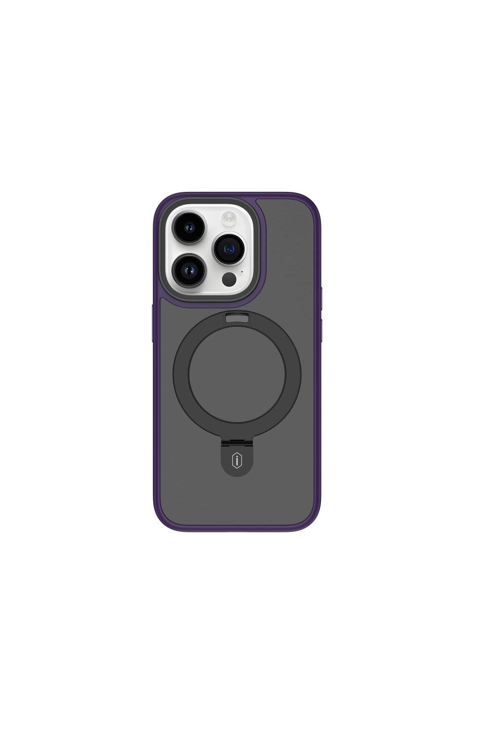 Iphone 15 Pro Uyumlu Magsafe Mat Standlı Kılıf - 3
