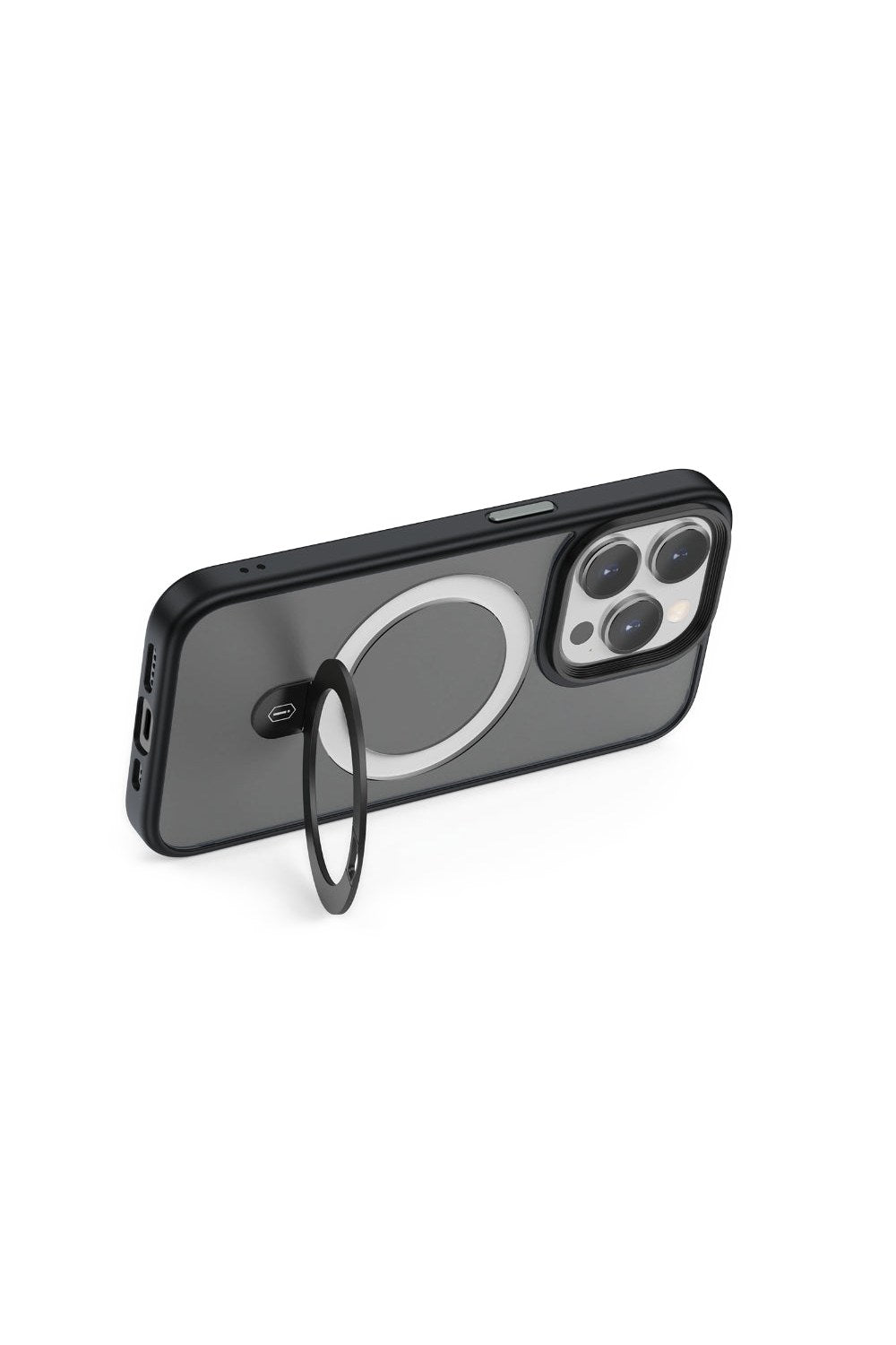 Magsafe Uyumlu Standlı Telefon Kılıfı, Iphone 15 Pro Max - 8