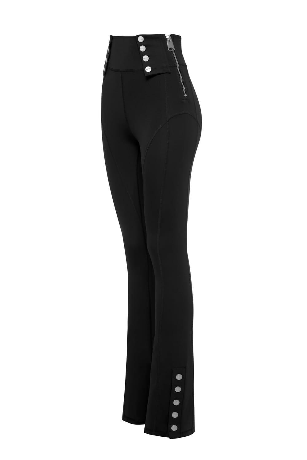 Wown-Flora Flare Leggings-Activewear-2-fleurdirect.live