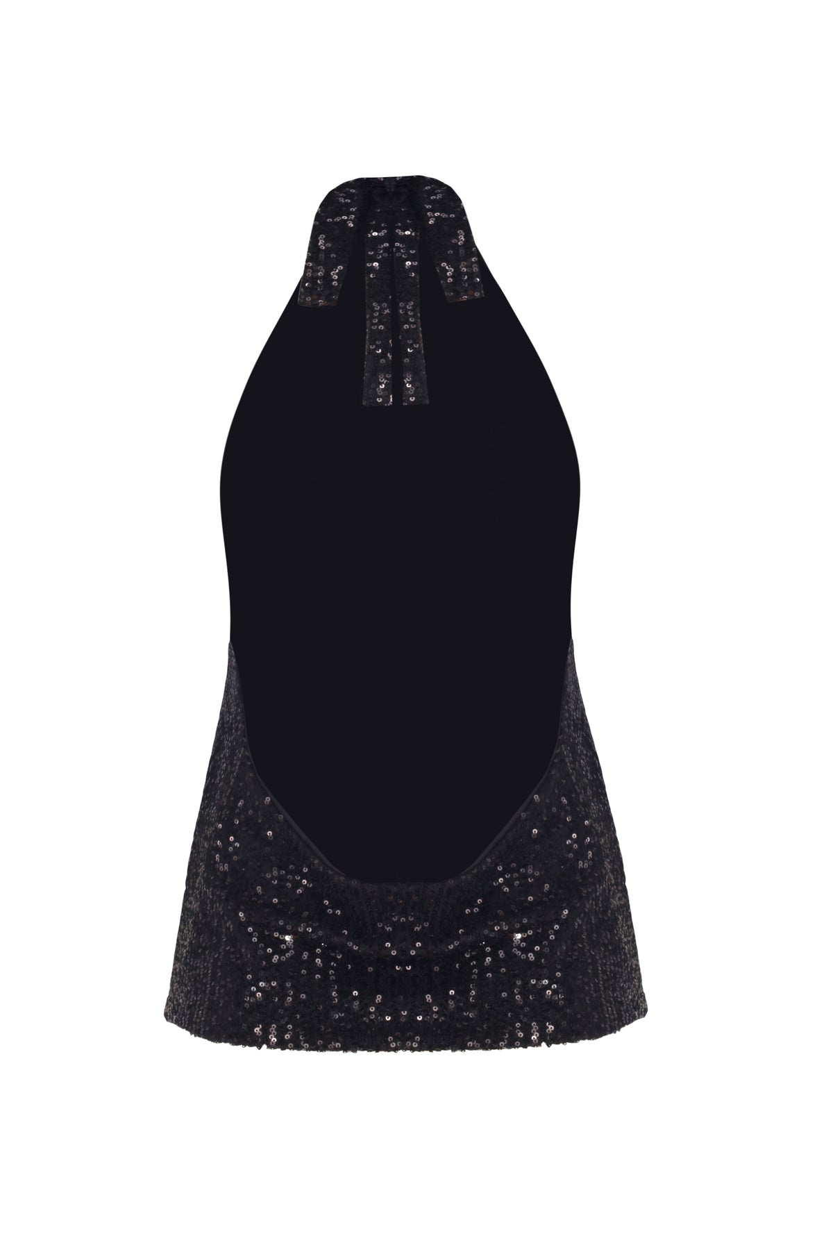 Yasemin Karagülle-Helen Top Black Sequined-Bluz-2-fleurdirect.live