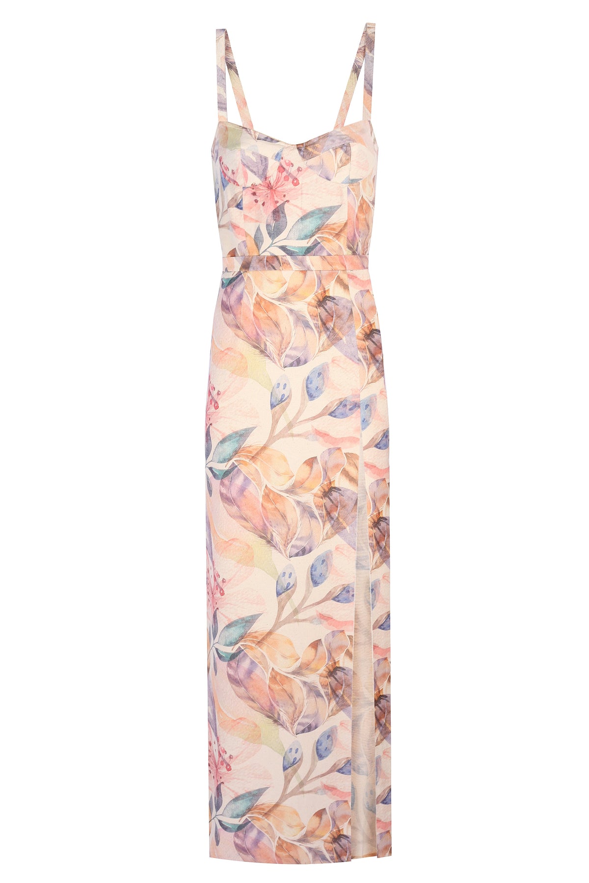 Yasemin Karagülle-Madonna Dress / Floral-Elbise-1-fleurdirect.live