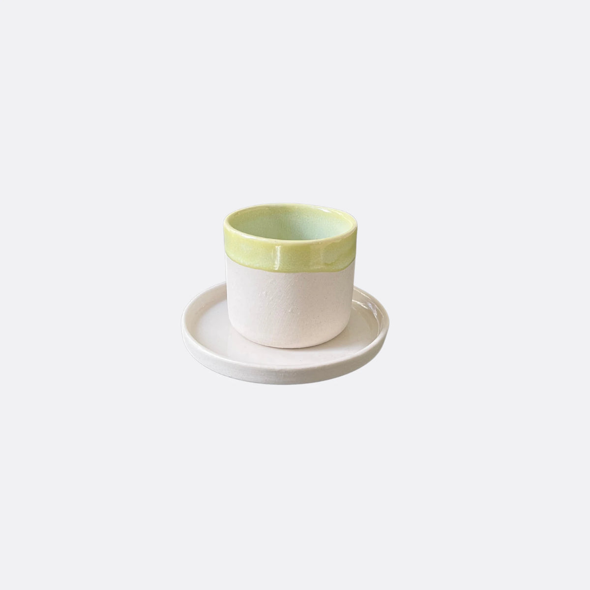 Olive Stoneware Türk Kahvesi / Espresso Fincan Seti