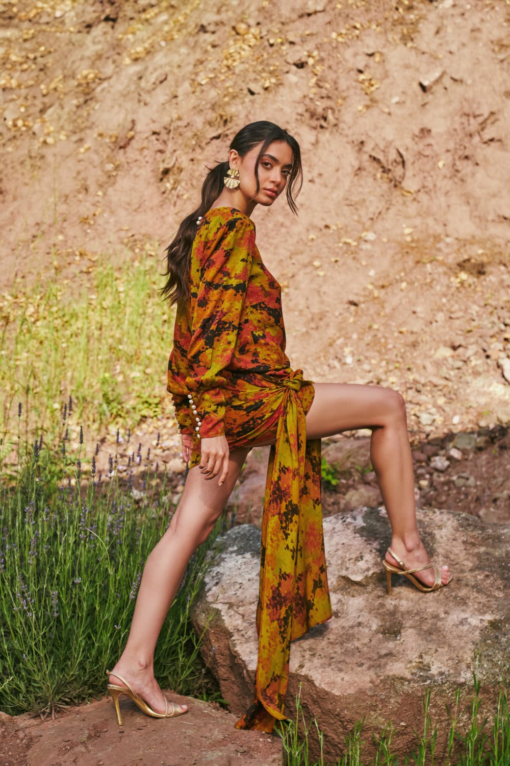 Zhiva-Aurora Mini Dress-Elbise-2-fleurdirect.live