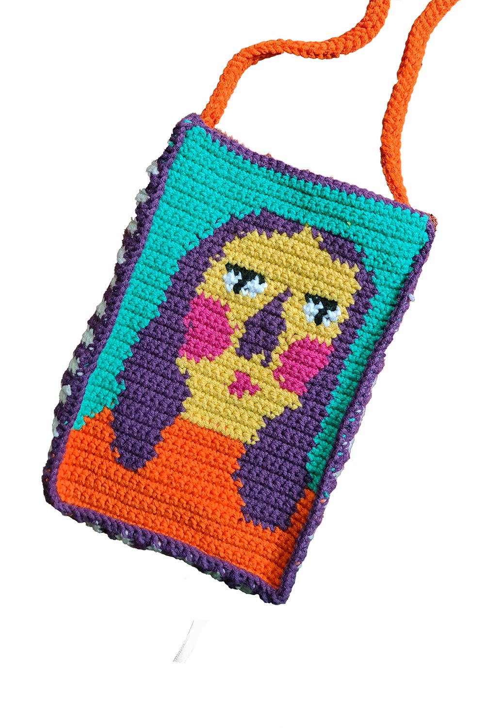 Zone Design Store-El Örgüsü Telefon Çantası - Sarıko-Telefon Çantası-1-fleurdirect.live