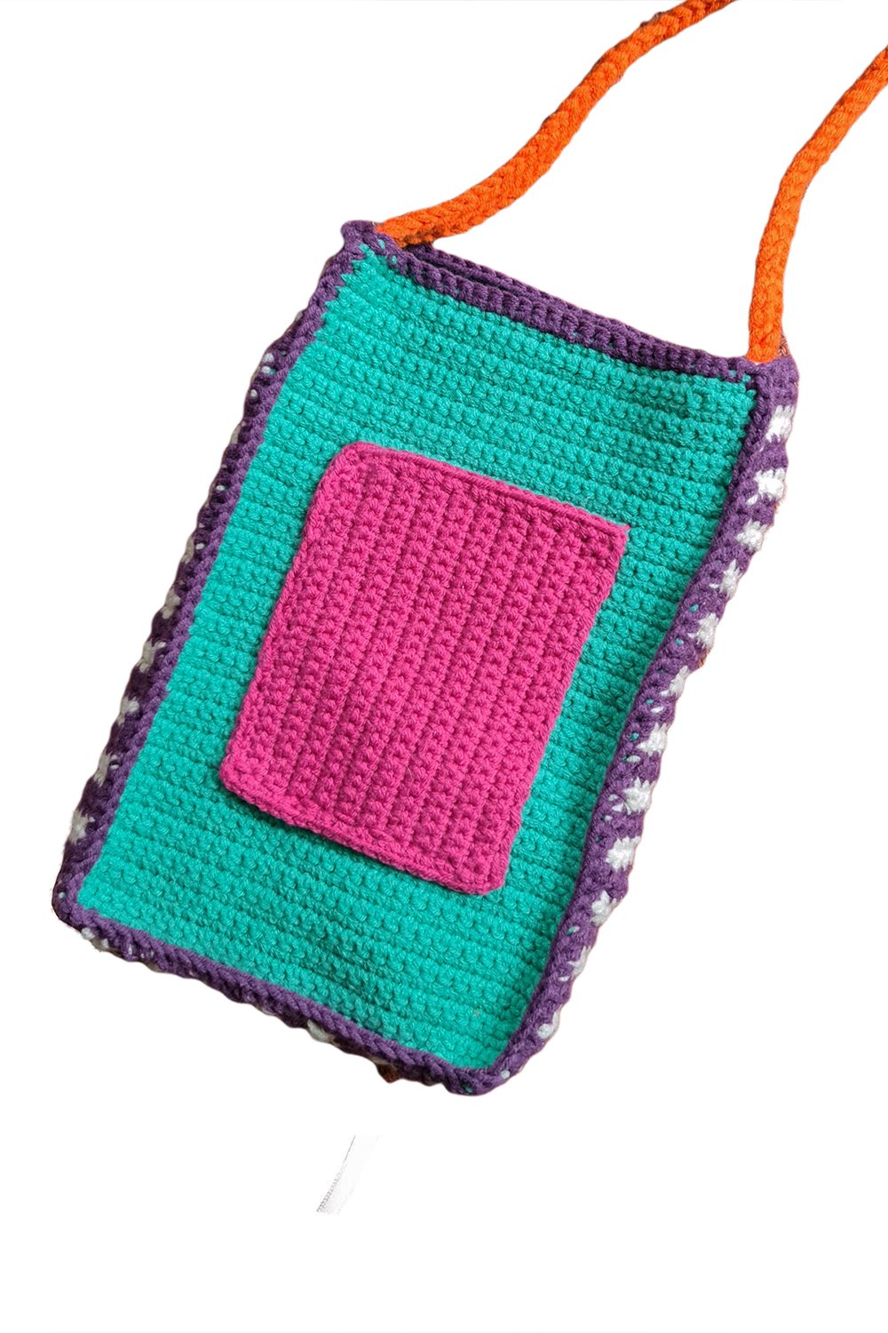 Zone Design Store-El Örgüsü Telefon Çantası - Sarıko-Telefon Çantası-2-fleurdirect.live