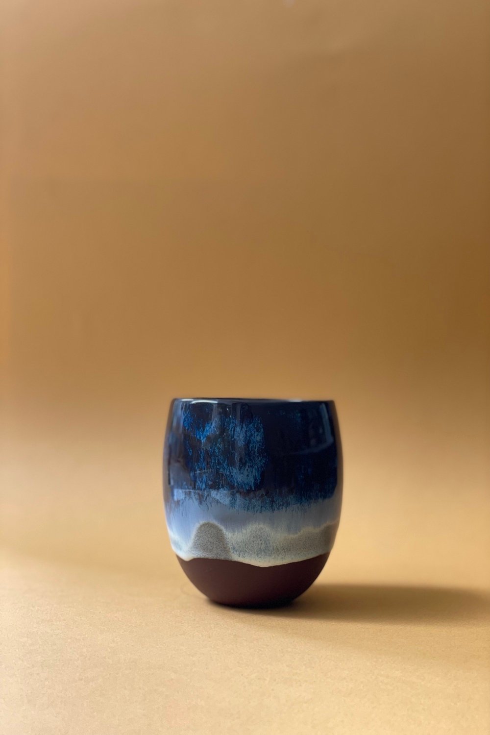 Zuzu Clay-Midnight Tombul Bardak-Bardak-1-fleurdirect.live