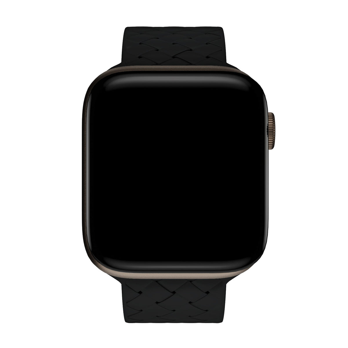 Apple Watch Uyumlu Bias Silikon Loop Kordon Coal Black